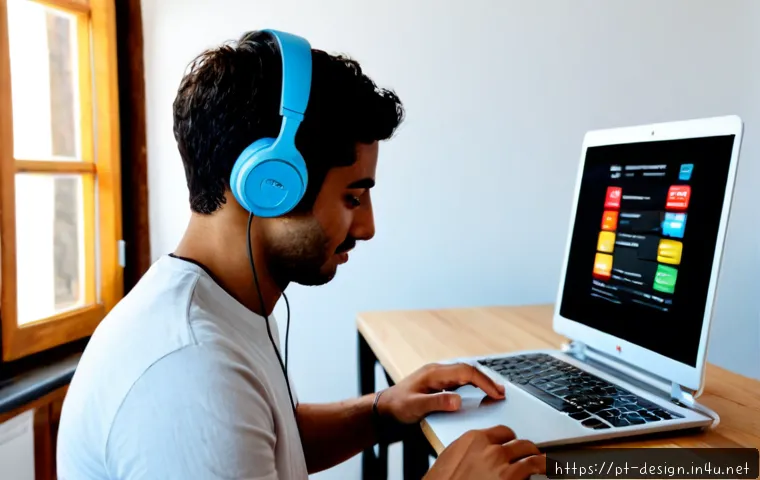 Home 17 웹 접근성 디자인 - Photorealistic inclusive web accessibility design scene in a bright Lisbon creative studio, a divers...